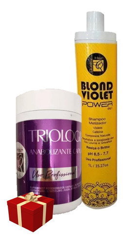 Botox Matizante + Shampoo Matizador 1l - Quality Hair