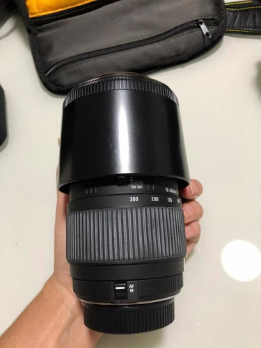 Lente Sigma Apo De 70-300mm Acompanha Case