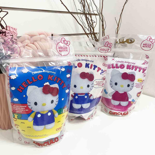 Kit Amigurumi Colecao Hello Kitty Circulo