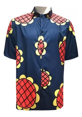 Camisa Informal De Manga Corta Con Estampado De Girasoles De