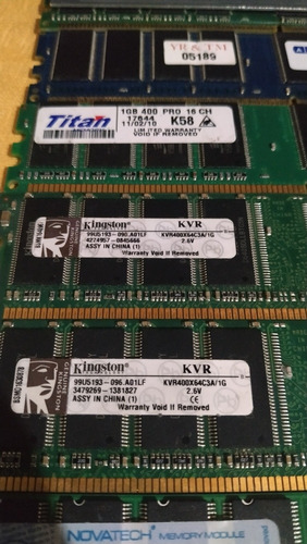 Memorias Ddr1 De 1gb. Supertalent, Titán X 4 Unidad