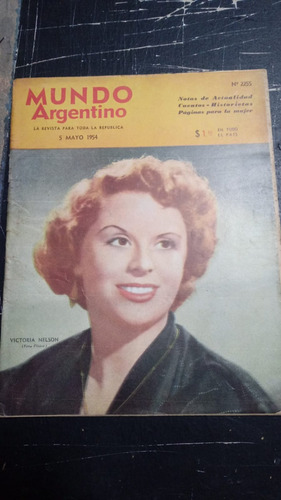 Mundo Argentino Mayo 1954 Victoria Nelson