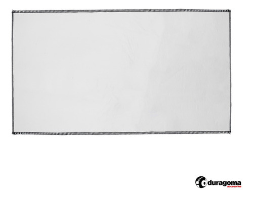 Set 4 Individuales De Mesa Ecocuero Cuerina Mantel Blanco