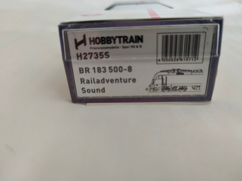 Imagen 4 de 5 de Locomotora Electrica, Hobbytrain Escala N H2735s Digital Son