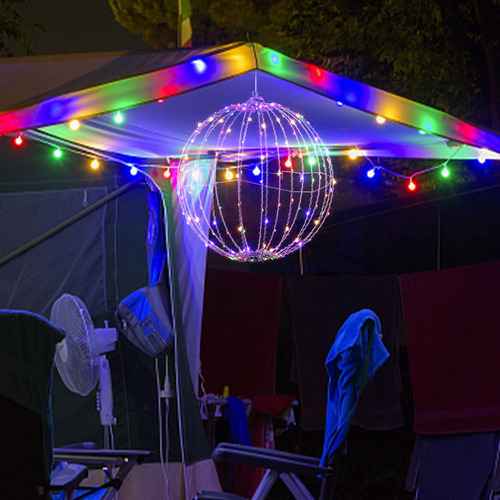Esfera De Luces Led Navideñas, Bolas Navideñas Iluminadas Pa