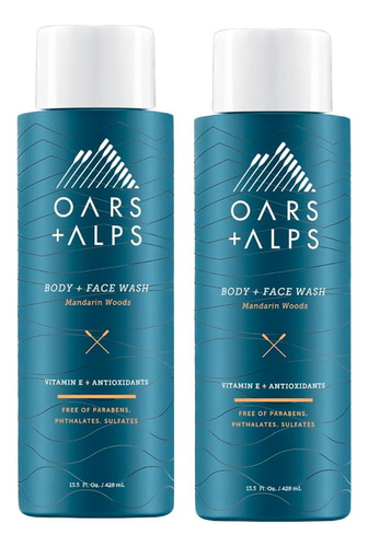 Oars + Alps Lavado Corporal Y Facial Hidratante Para Hombre,