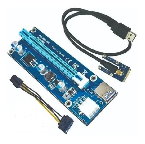 Riser Mini Pci-e P/ Pci-e 16x Notebook (Usado)