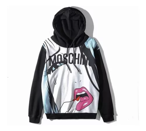 Montón de choque Nathaniel Ward Sudaderas Moschino Mujer | MercadoLibre 📦