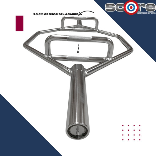 Barra Hexagonal Squat Gym Sentadillas Crossfit Wod Pro Color no
