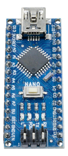 Placa Nano 3.0 Atmega328 Compatível Com Arduino + Cabo Usb
