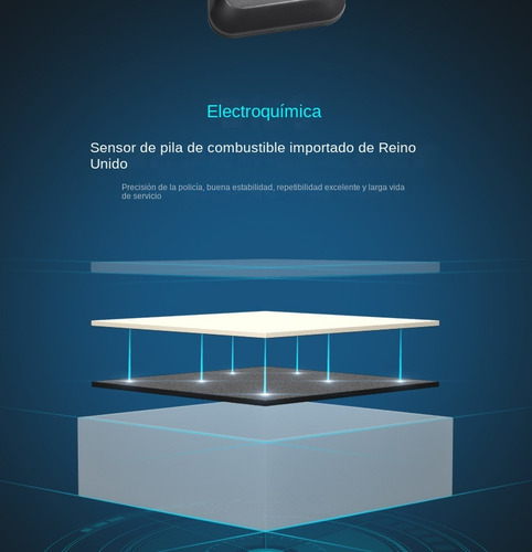 Alcohol Tester Alta Precisión Soplado Detector Portátil