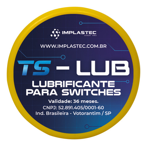 Graxa Para Switches Teclados Gatilhos Implastec Ts-lub 10g