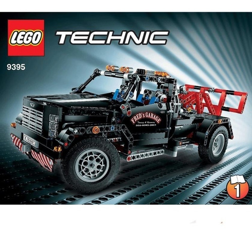 Lego Technic Pick Up Tow Truck Seminueva De Vitrina Grua