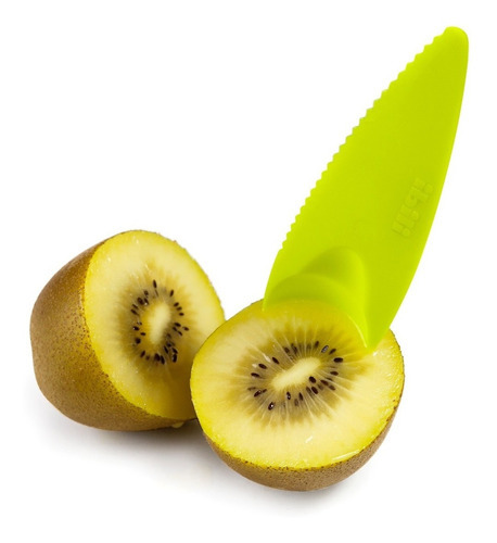 Cuchara Y Cuchillo Para Kiwi Podrás Comerlo Facilmente Ibili Color Verde