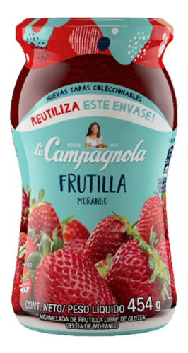 Mermelada De Frutilla La Campagnola Grande