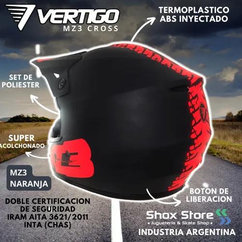 Casco vertigo mz3 hotsell
