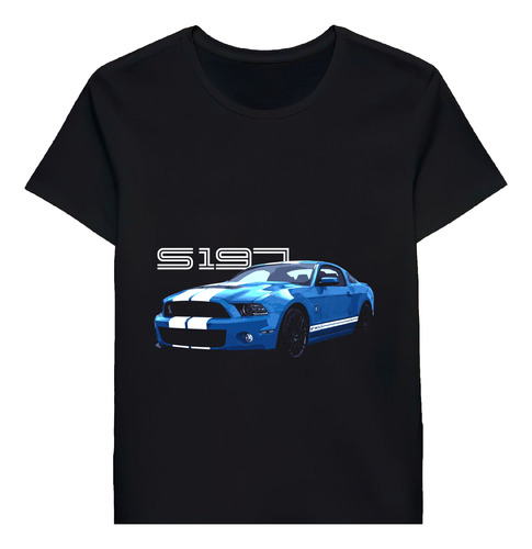 Remera S197 Shelby Gt500 Cobra Mustang Gt 5 0l V8 G108478939