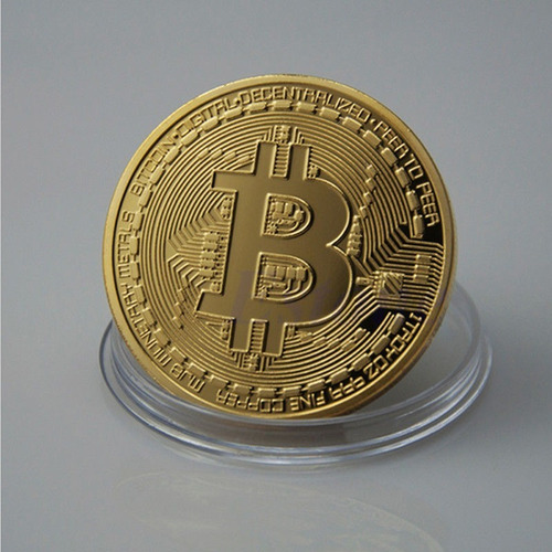 Moneda Bitcoin De Bitcoins Coleccion! / Tienda74