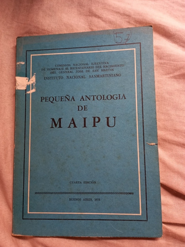 Pequeña Antología De Maipú 