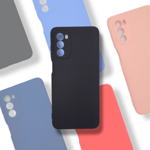 Funda De Silicona Con Felpa Antigolpe Para Moto G52