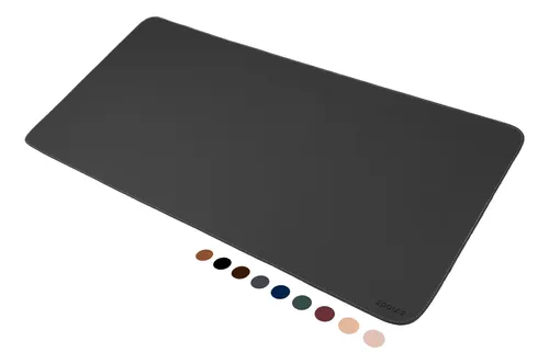 Mousepad Grande Grafite 90x40 Deskpad Couro Antiderrapante Mesa Computador Notebook Eddias