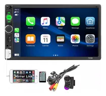 Comprar Central Multimídia 2din Glimall Mp5 7'' Tela HD Wireless Carplay Com Câmera Cor Preto Câmera Ré Atualização e modificação