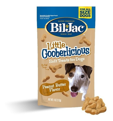 Bil Jac Little Gooberlicious Dog Treats 113gr