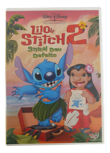 Dvd Lilo E Stitch 2 - Stitch Deu Defeito (Usado)