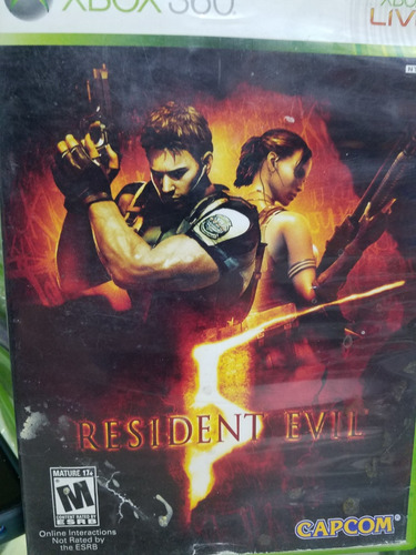 Resident Evil 5 Para Xbox 360 Fisico Original 