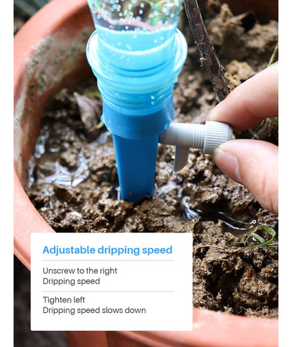 Dispositivo Riego Goteo Con Puntas Riego Automático 12 Pieza