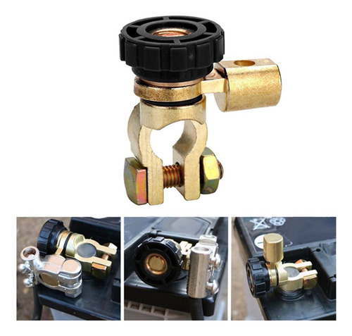 Interruptor De Terminal De Batería De 17 Mm, Antirrobo Unive