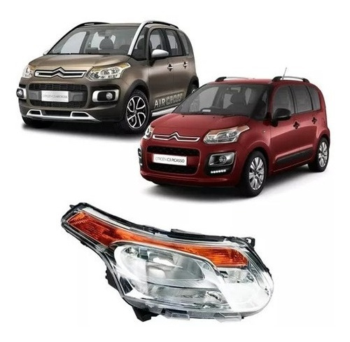 Optica Citroen Aircross - C3 Picasso 10/14 Giro Ambar Depo