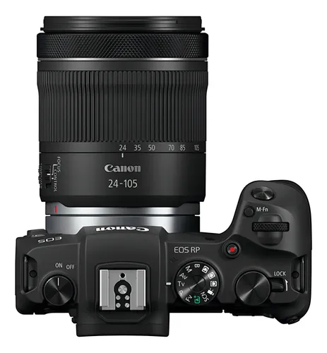 Canon EOS Rp RF 24-105mm f/4-7.1 IS STM mirrorless cor preto