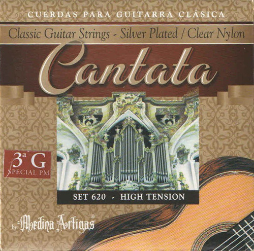 Encordado Cantata 620-3pm Tension Alta Guitarra Clasica