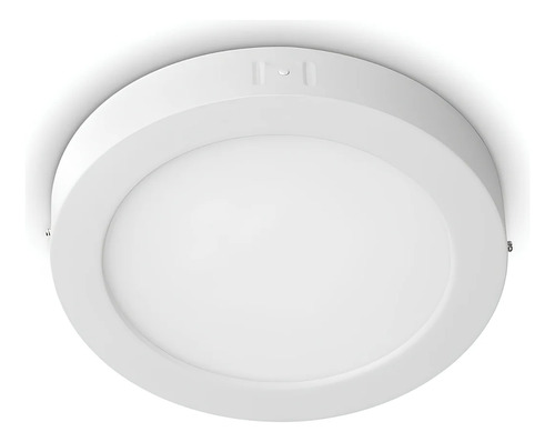 Painel Plafon De Sobreponer Redondo Led 24w 3000k Philips
