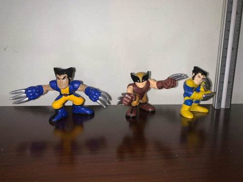 Wolverine Super Hero Squad / Lote De Figuras (Usado)