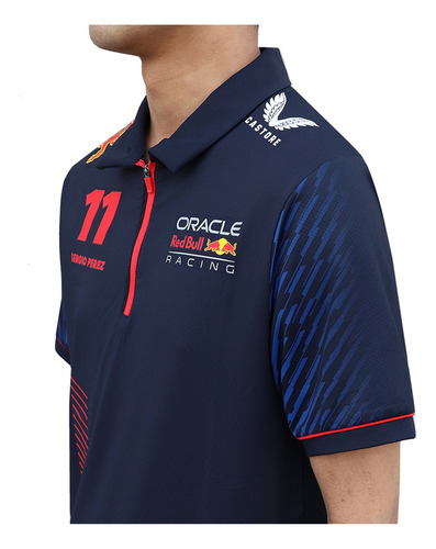 Playera Polo Niño Sergio Perez Red Bull F1 Checo Linea 2023