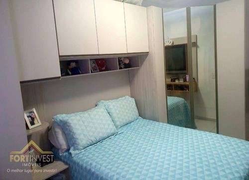 Imagem 8 de 19 de Apartamento Com 1 Dormitório À Venda, 46 M² Por R$ 225.000,00 - Canto Do Forte - Praia Grande/sp - Ap2542