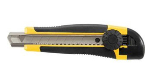 Estilete Profissional Emborrachado Com Trava Es-218 Vonder