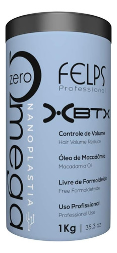 Felps Xbtx Sem Formol Omega Zero 1kg + Brinde