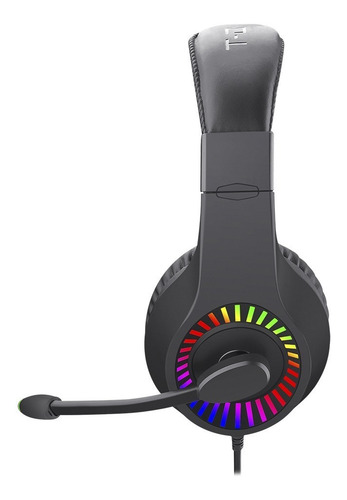 Imagen 4 de 6 de Diadema Gamer Con Microfono T-dagger T-rgh211 Caspian Usb