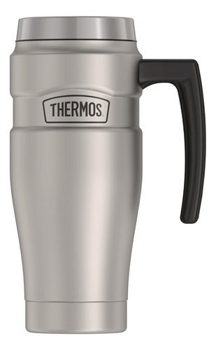 Termo De Acero Inoxidable De Viaje Thermos 16 Onzas Plata