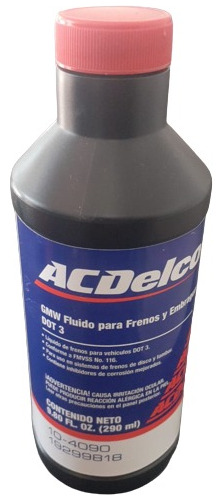 Liga De Freno Acdelco Dot 3