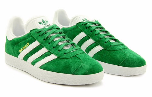 Zapatillas adidas Gazelle Hombre Gamuza Premium Green | Mercado Libre