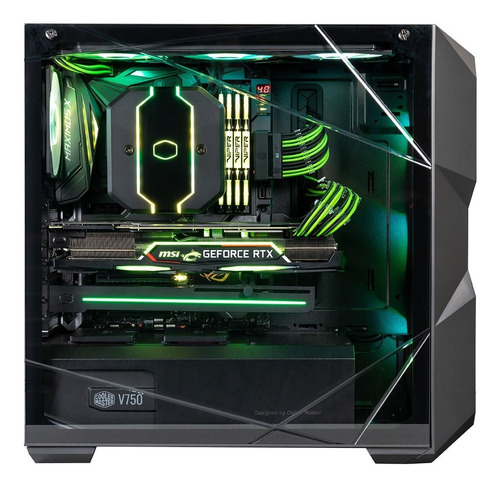 Imagen 6 de 10 de Gabinete Gamer Coolermaster Masterbox Td500 Mesh Argb Black