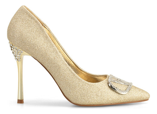 Tacones De Vestir Mujer Elegante Diamante Fiesta Boda Weide