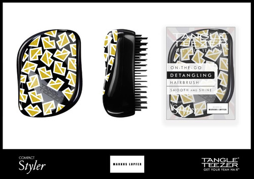 Tangle Teezer Compact Styler Markus Lupfer Desenredante Labios Dorados