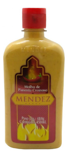 Pimenta Mendez Molho Cremoso Original 450ml 03 Unidades