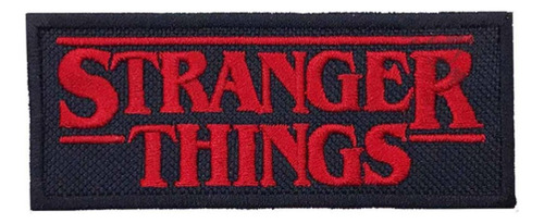 Libro - Parche Stranger Things Logo