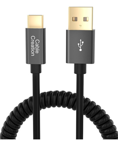 Cable Usb C A De Cablecreation, Enrollado De Usb A Usb...